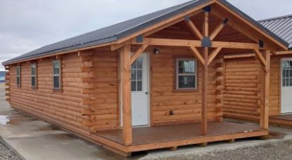 Picture of 14’x 42’ LOG CABIN