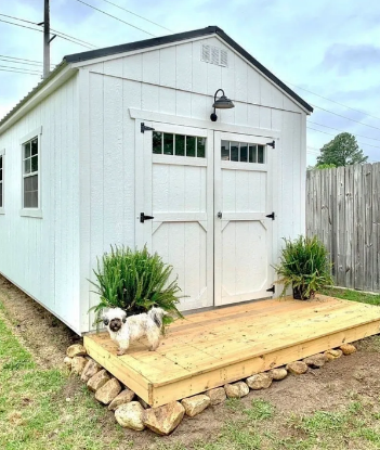 Picture of 10X16 PAINTED UITLITY SHED