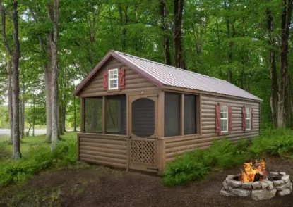 Picture of Log Camping Cabin Premier