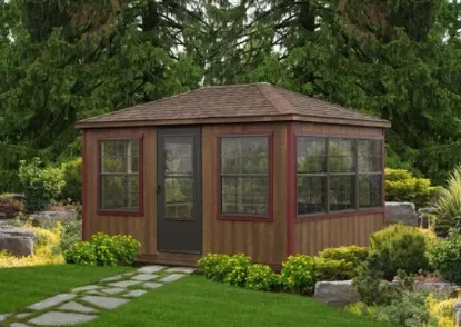 Picture of Painted 3-Season Gazebo