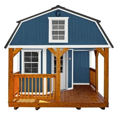 Picture of LOFTED CABIN SHED WITH PORCH