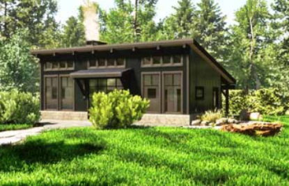 Picture of Creekside Modern Cabin Kit