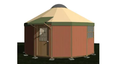 Picture of 14-Wall Yurt-Cabin