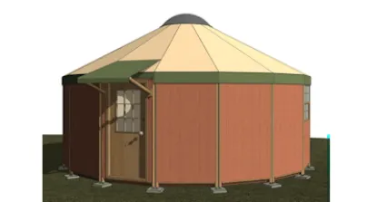 Picture of 16-Wall Yurt-Cabin