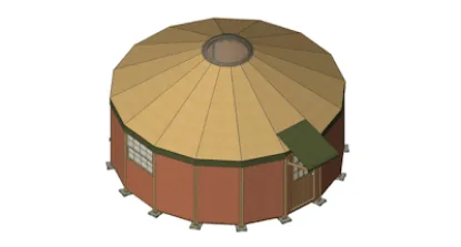 Picture of 16-Wall Yurt-Cabin