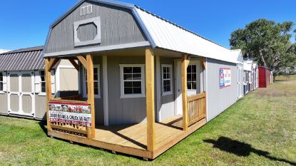 Picture of 12'x32' Deluxe Lofted Barn Cabin with Extra Height Walls